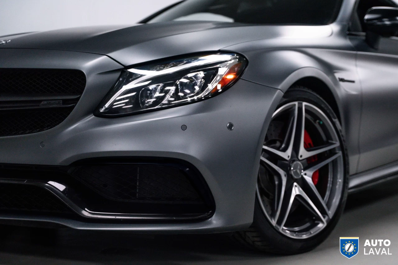 2018 Mercedes-Benz C-Class AMG C 63 S Coupe Designo Selenite Grey Image principale