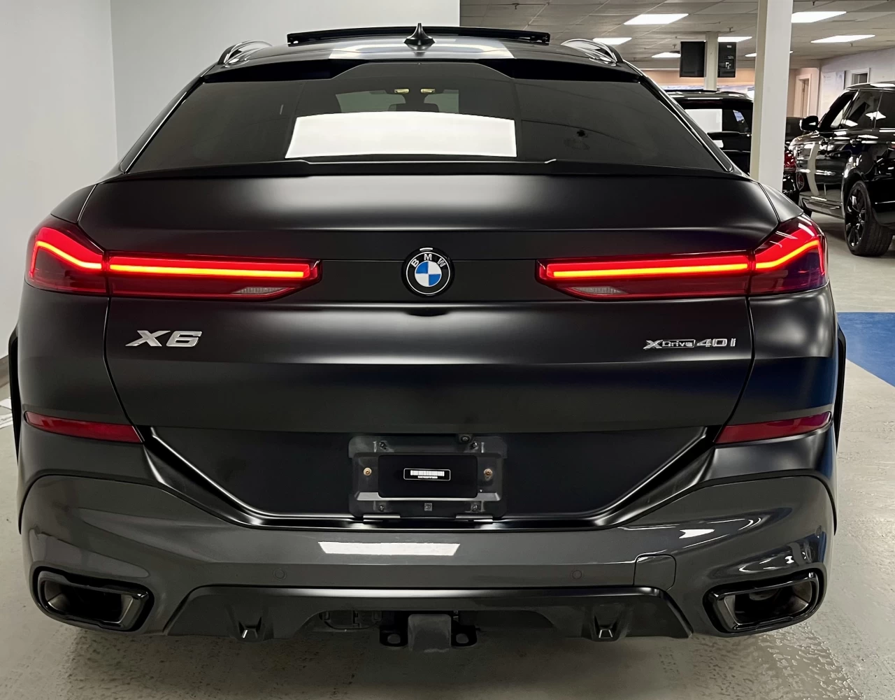2023 BMW X6 **SOLD** MSPORT-FROZEN BLACK METALLIC Main Image