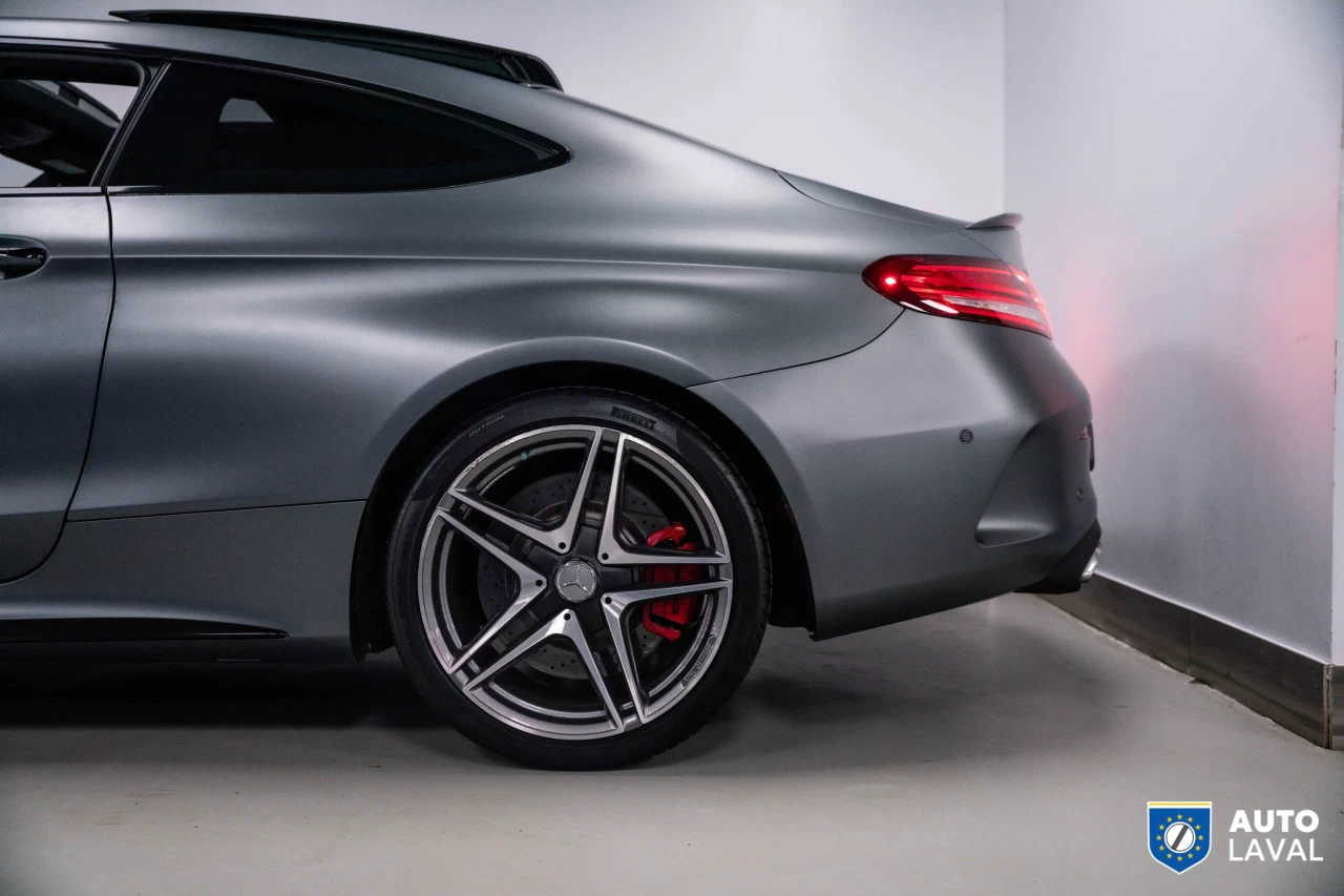 2018 Mercedes-Benz C-Class AMG C 63 S Coupe Designo Selenite Grey Image principale