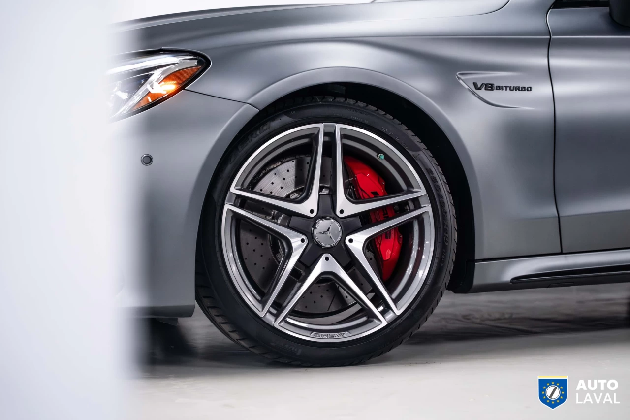 2018 Mercedes-Benz C-Class AMG C 63 S Coupe Designo Selenite Grey Image principale