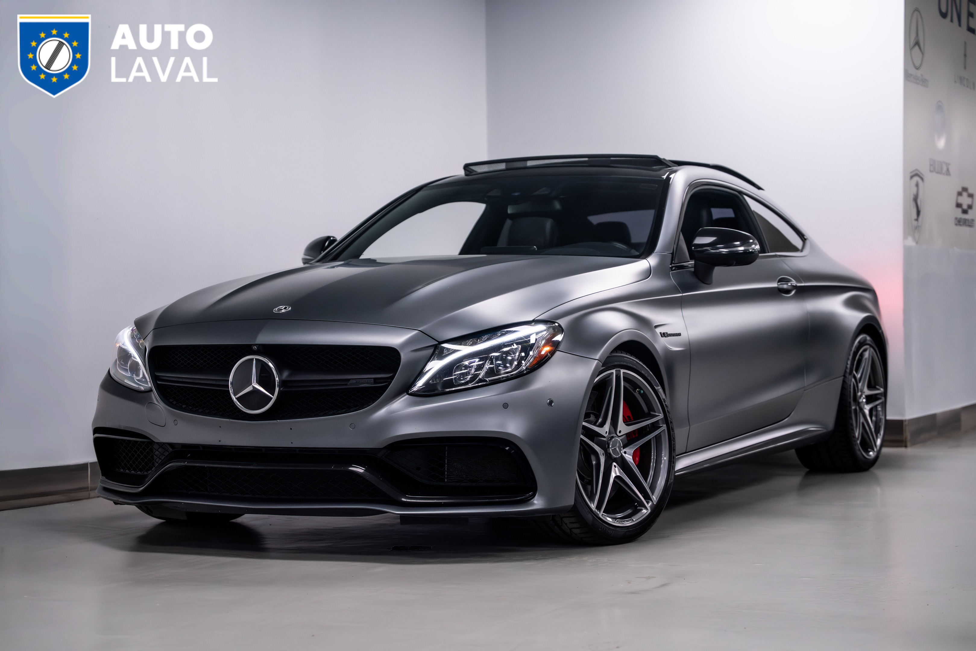 Mercedes-Benz 2018 C-Class AMG C 63 S Coupe Designo Selenite Grey