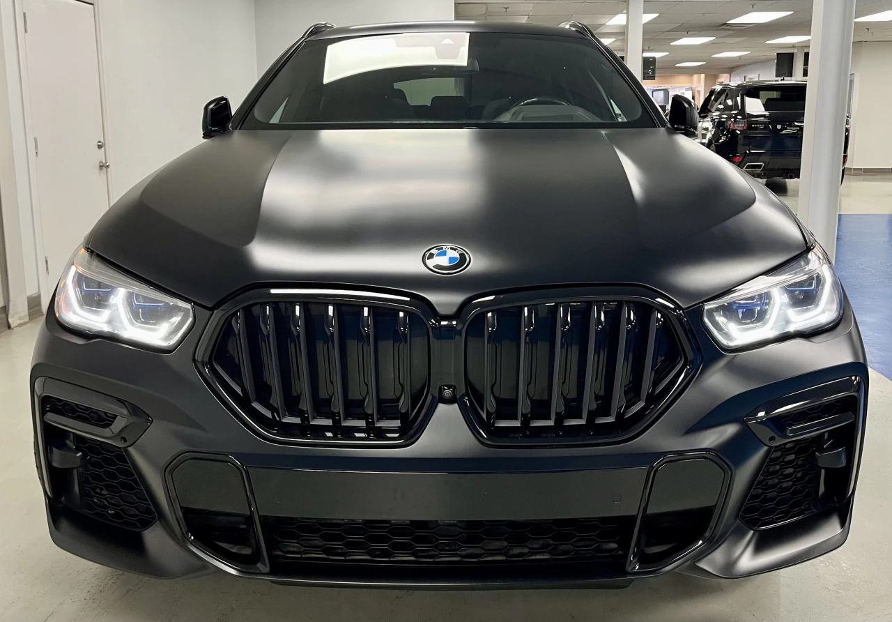 2023 BMW X6 SOLD MSPORT-FROZEN BLACK METALLIC-SKY LOUNGE Image principale