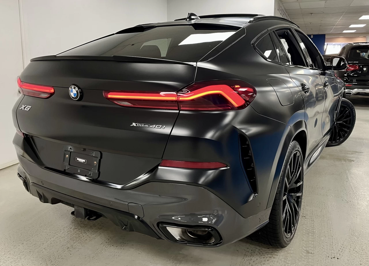 2023 BMW X6 SOLD MSPORT-FROZEN BLACK METALLIC-SKY LOUNGE Image principale