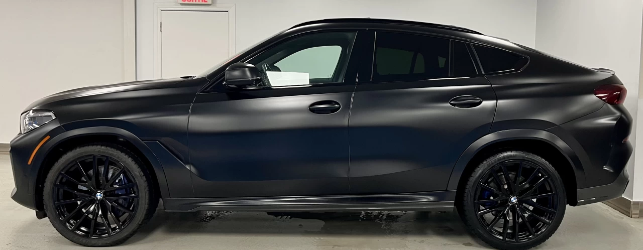 2023 BMW X6 SOLD MSPORT-FROZEN BLACK METALLIC-SKY LOUNGE Image principale