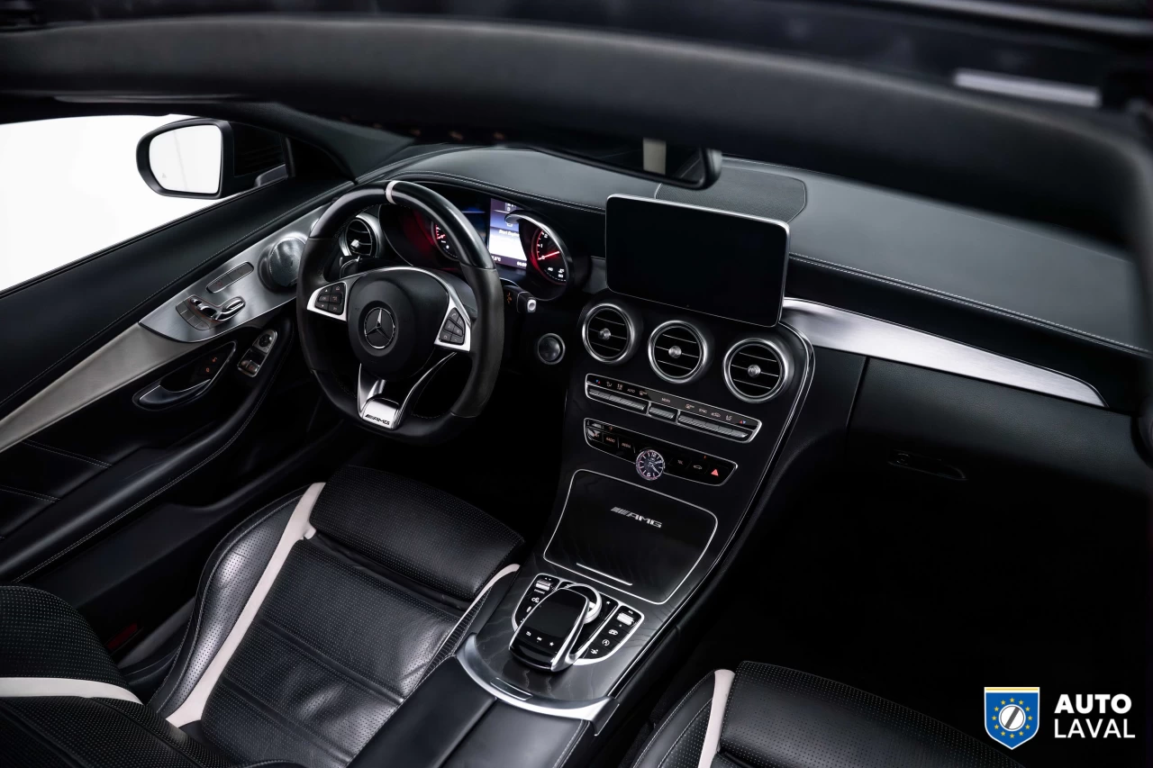 2018 Mercedes-Benz C-Class AMG C 63 S Coupe Designo Selenite Grey Image principale